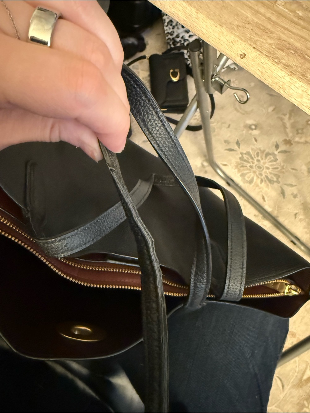 Large Coach Willow Tote - Picture 9 of 12